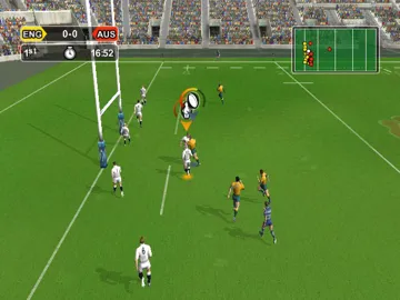 World Championship Rugby (Europe) screen shot game playing